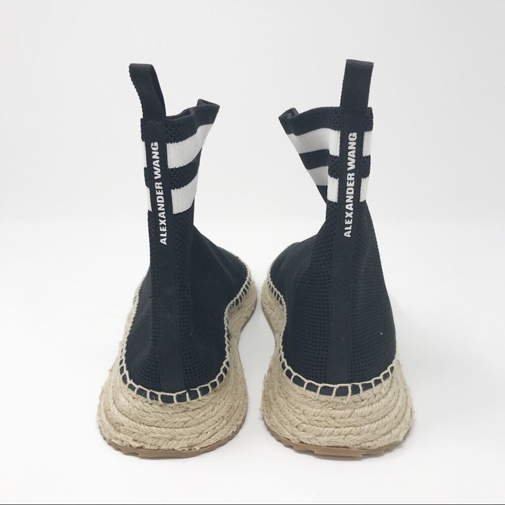 Alexander‎ Wang Dylan High Ankle Sock Espadrille 39 - Picture 6 of 8